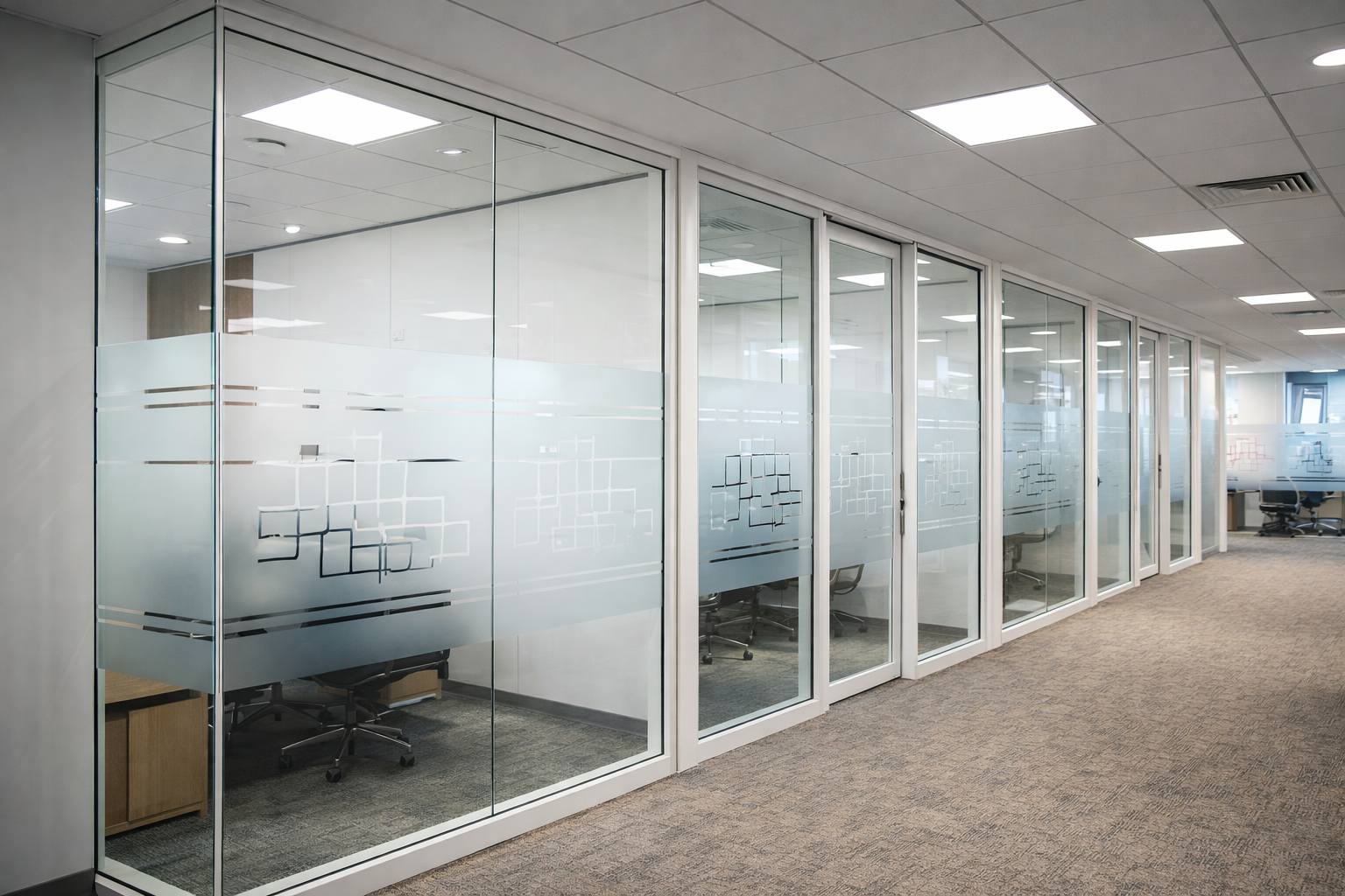 Glass Partition System